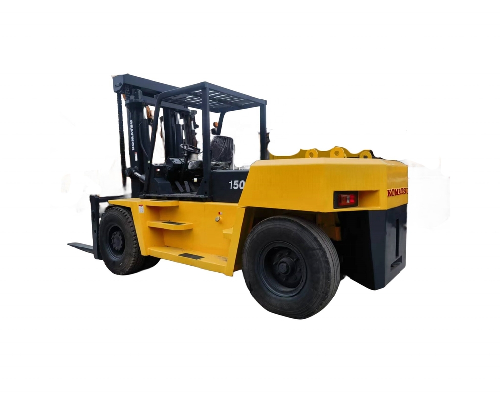 格安なUSED 96KWフォークリフト TCM FD15ton EPA エンジン 水力フォークリフト KOMATSU FD15on