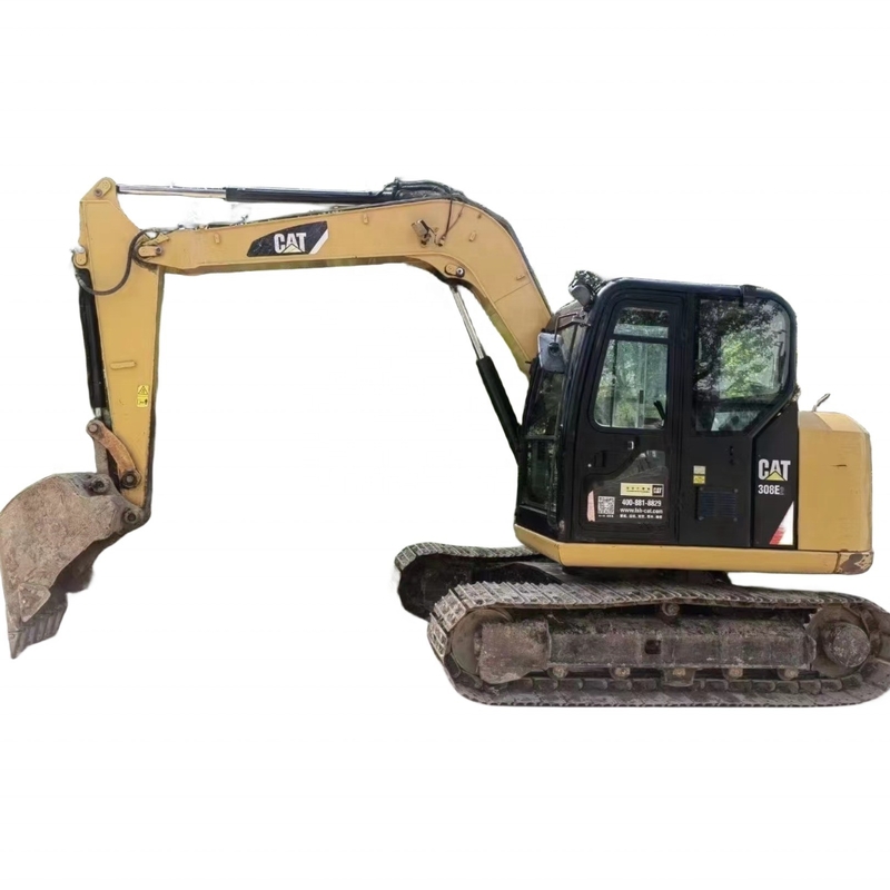 8トンの日本原装塗料 ディーゼル掘削機 ミニ掘削機 カタピラー 308E2