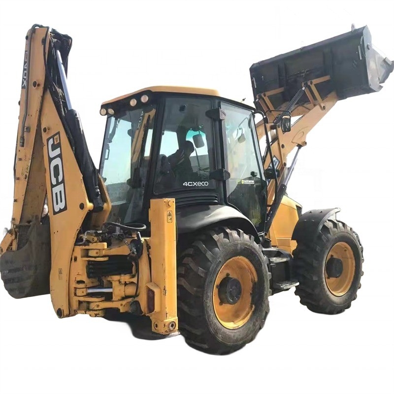 8TON名乗荷重 低労働時間と良好な状態のJCB 4CXバックホーローダーを使用