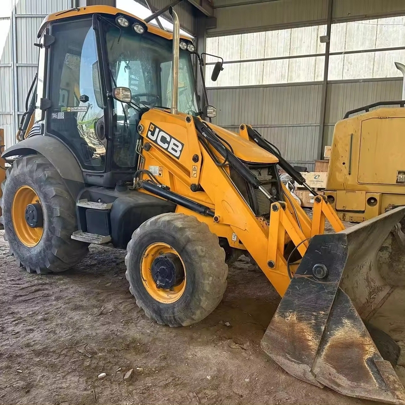 日本 オリジナル ペイント JCB 3CX バックホー 搭載 CAT エンジン