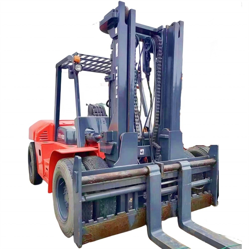 USED 10 トン CPCD 100 ヘリコプター建設機械のためのフォークリフト 良好な状態 2022年