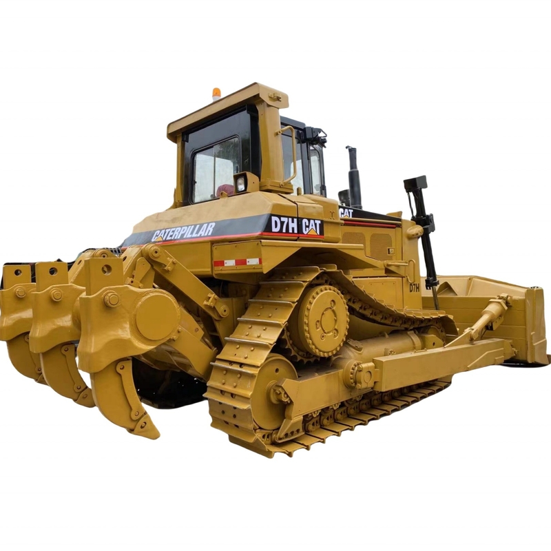日本 オリジナル カタピラー D7H 中古ブルドーザー 15 トン 4m3 ドージング容量 日本