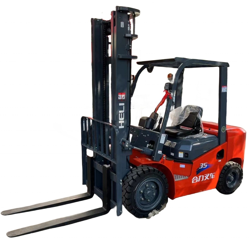 HELI 35 ミニ 3.5 トンのパレットリフティングトラック 作業時間が短く,フォーク幅が940mm