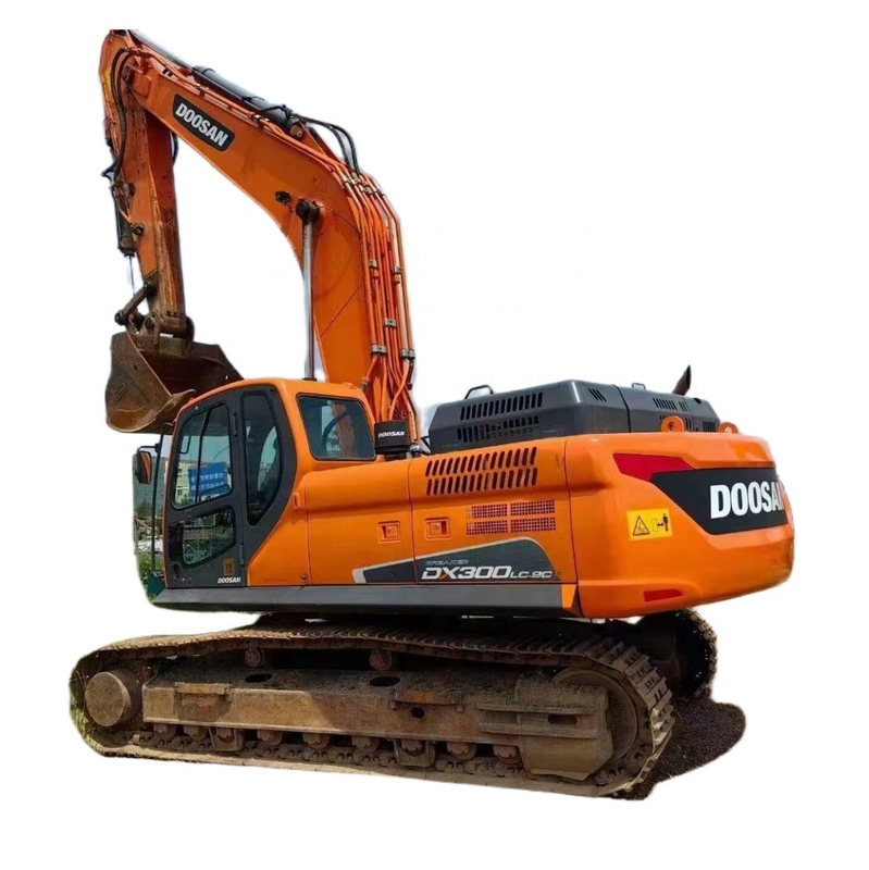 30トンの使い物 ドーサン DX300LC-9C 水力掘削機 原装塗料とEPAエンジン 韓国