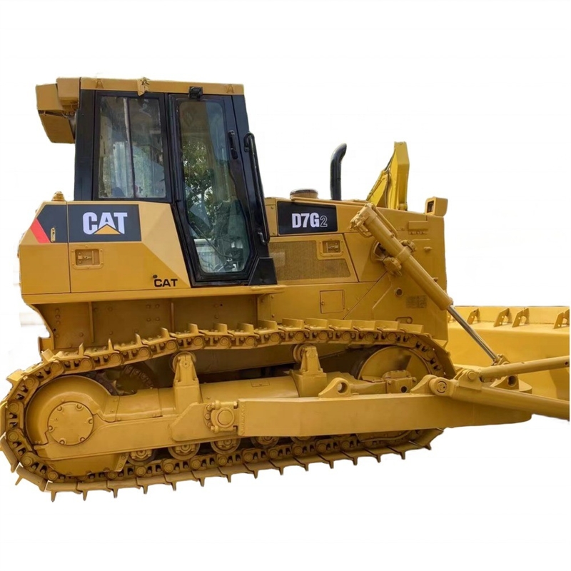 オリジナルカタピラー 中古 キャットD7G2ブルドーザー 4.3m3のドーシング容量