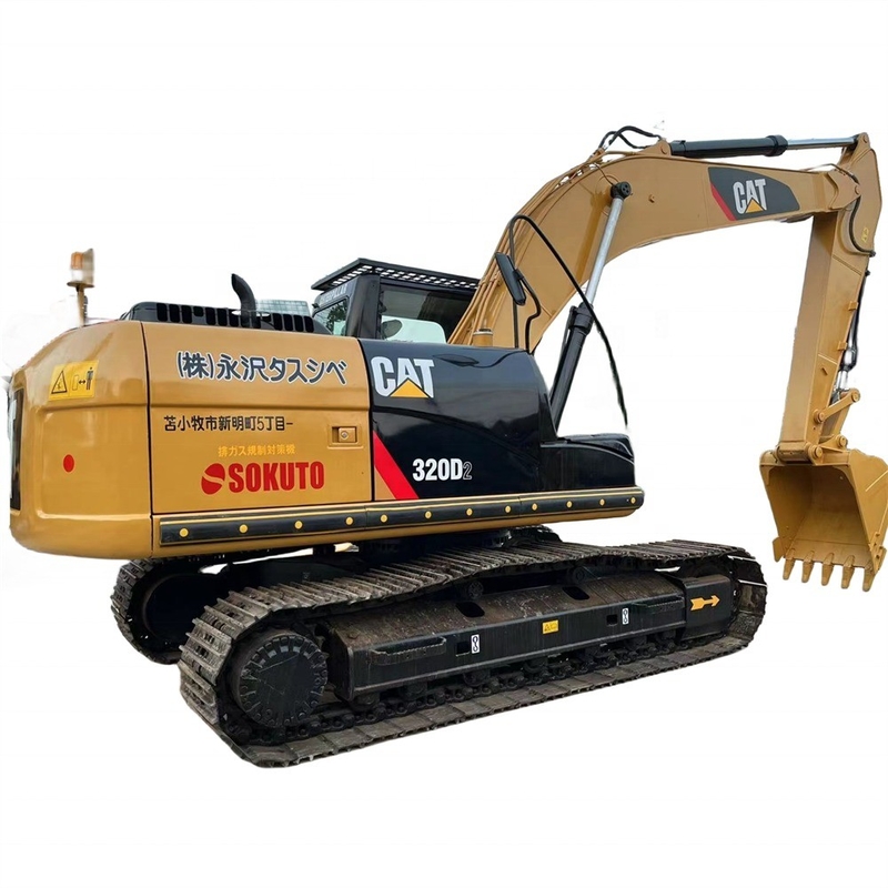 良好な状態 カタピラー 320D2 エグババター オリジナル CAT エンジン 低労働時間