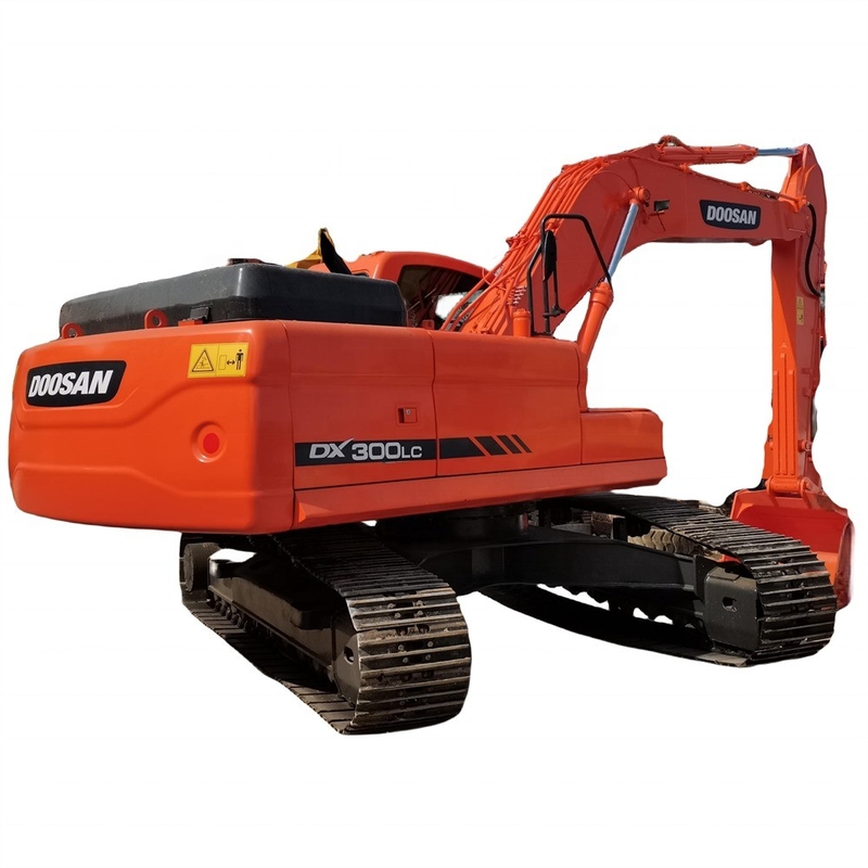 DOOSAN DX300LC 中古掘削機 0〜2000 作業時間と水力安定性