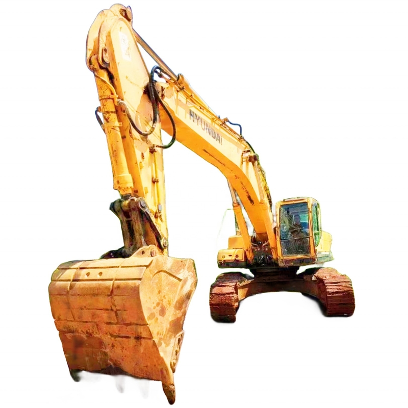 中古のヒタチ 335LC 掘削機 韓国から輸入 33トン オリジナルペイント クローラー 掘削機