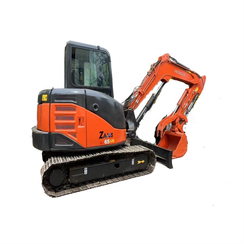 6TON 95% 日本ヒタチ ZX65UR と他の水力シリンダーで使用されたミニ掘削機
