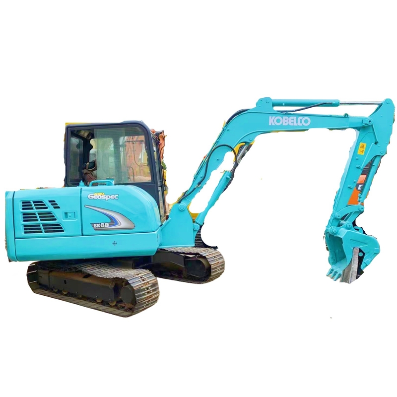デニソン液圧バルブ付きの中古コベルコ SK60ミニ掘削機 低作業時間 0-2000