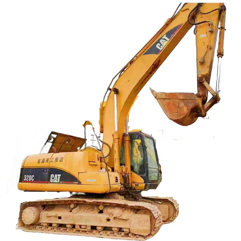 2022年 中古キャタピラー掘削機 オリジナルキャタエンジン付き中古キャタ320C掘削機