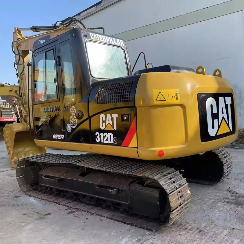 日本製 CAT 312D2 クローラー掘削機 1.1m3 バケット容量とオリジナルエンジン