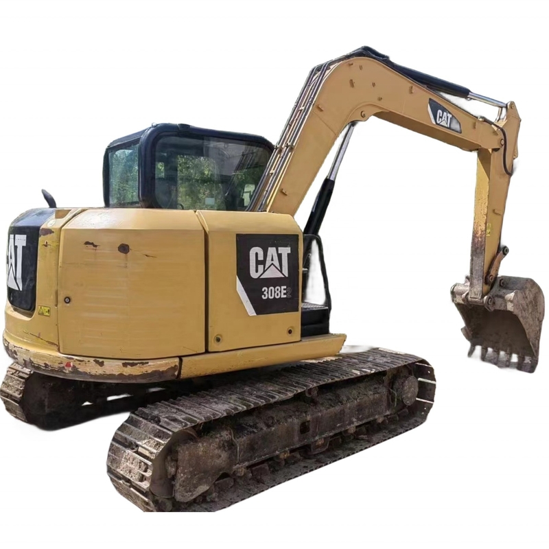 2022年 中古 Cat308E2 クローラー掘削機 8トンの作業重量 建設用