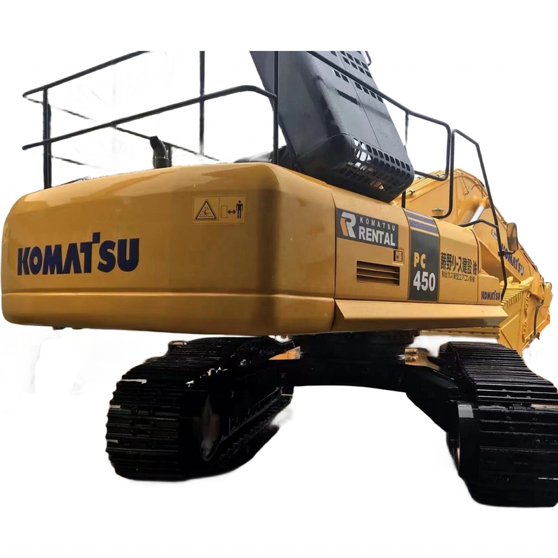 KOMATSU pc450-7 掘削機 45トン 低時間労働と水力シリンダーの重機械