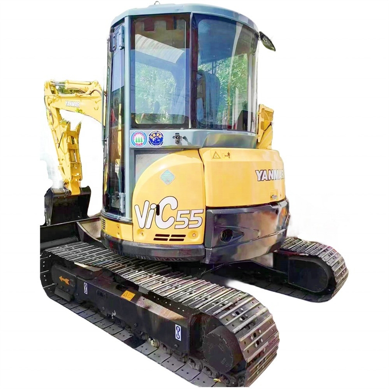 優れた状態 Yanmar VIC55 5.5t 掘削機 VIC55 機械で使用されたミニ掘削機