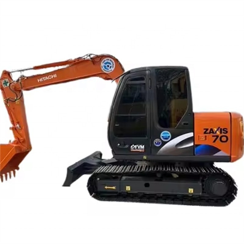 ヒタチZX70 小型クローラー掘削機 7トンの原装用掘削機 重作業用