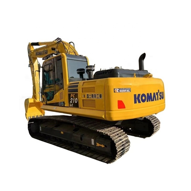 中古のコマツー PC210LC 掘削機 21トン クローラー式掘削機 良好な作業状態