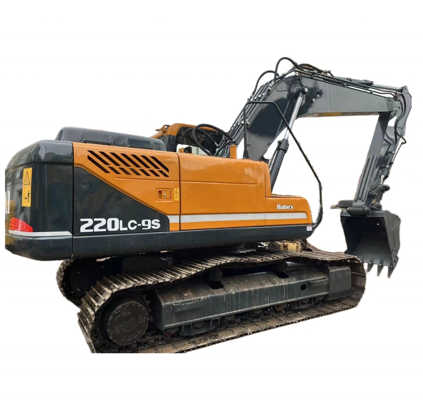 元の韓国と使用されたヒュンダイ 220LC-9S 掘削機 クローラー 水力掘削機