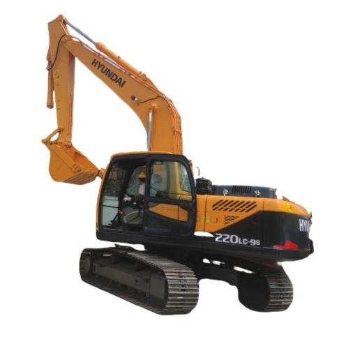 ハイドロリックシリンダー リウアン 中古掘削機 韓国 オリジナルペイント ヒューンダイ掘削機 220LC-9S