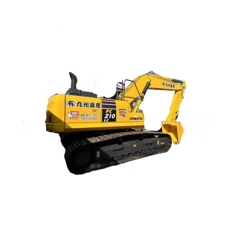 中古掘削機 KOMATSU PC210-8 労働時間が少ない状態で