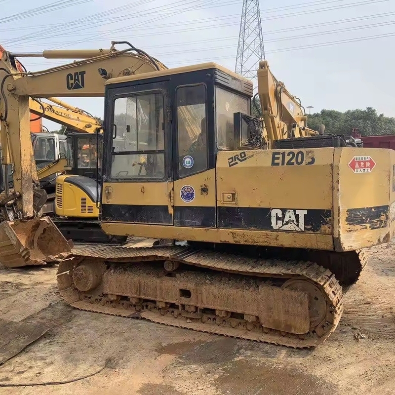 低労働時間 CAT E120B クローラー 掘削機 中古 状態良好 掘削機 備蓄
