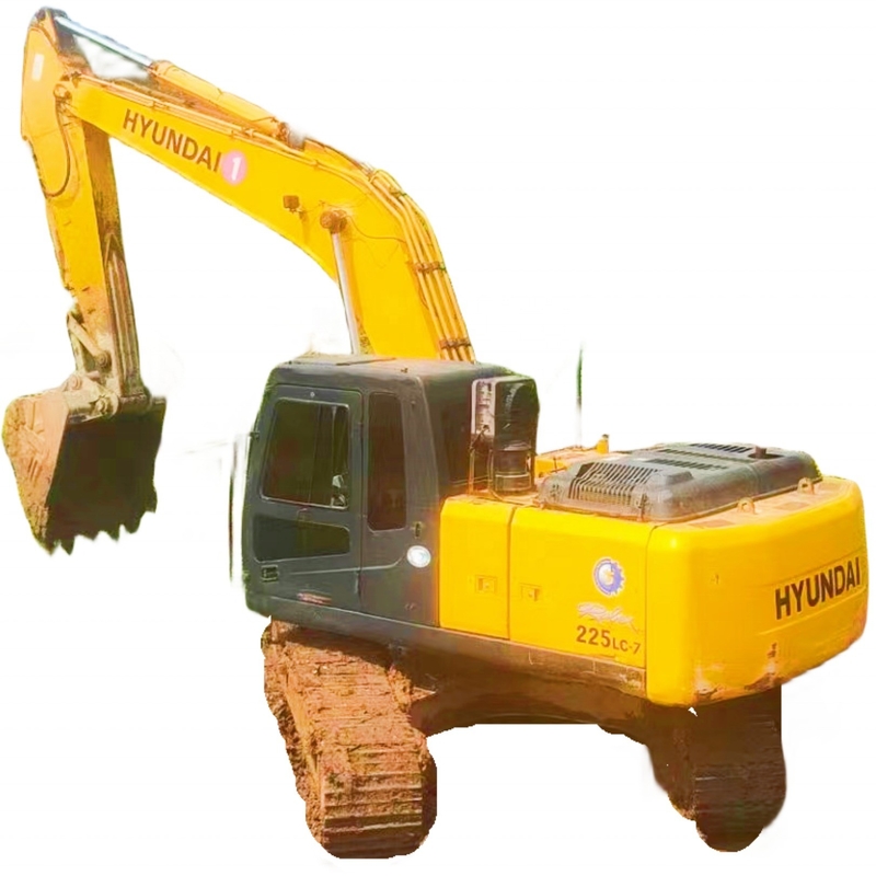 状態良好 建設用・農業用 二手製 ヒュンダイ 225LC-7 掘削機