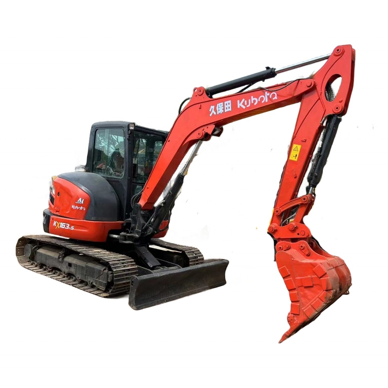 日本 エンジン 状態良好 中古 クボタ KX163-5 掘削機