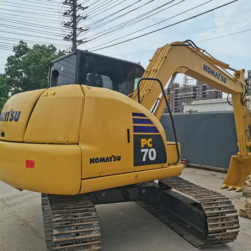 素晴らしい状態で使用されている コマツー PC70 掘削機 7TON クローラー 掘削機 格安で