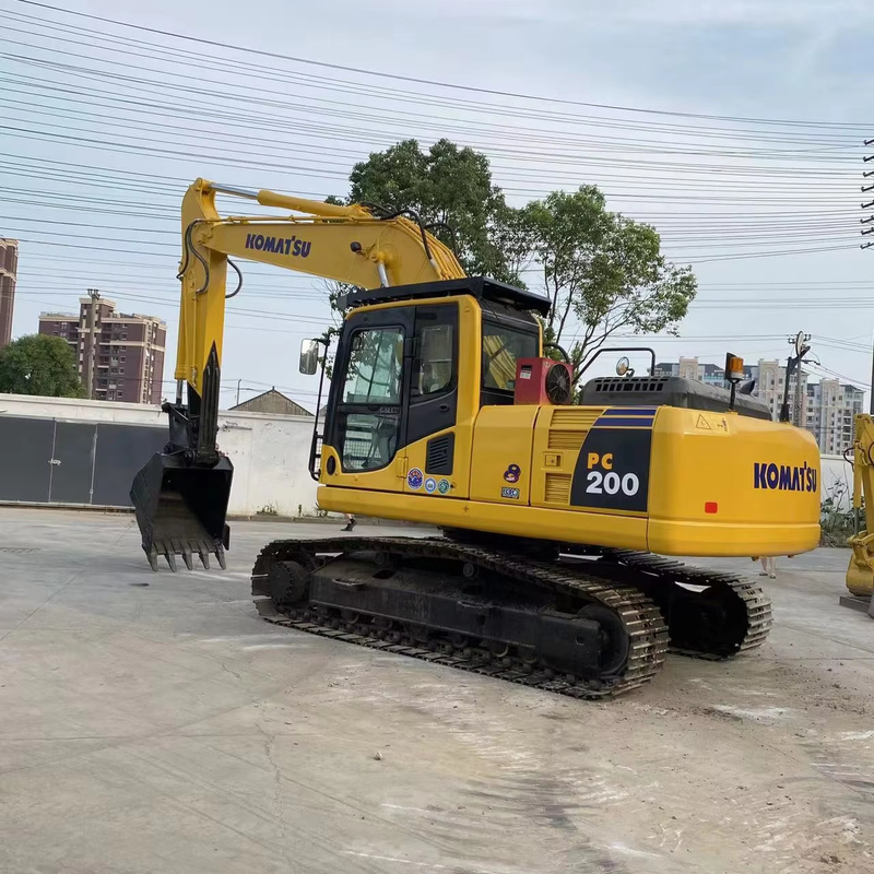 オリジナル KOMATSU PC200-8 中古 20 トン クローラー 掘削機