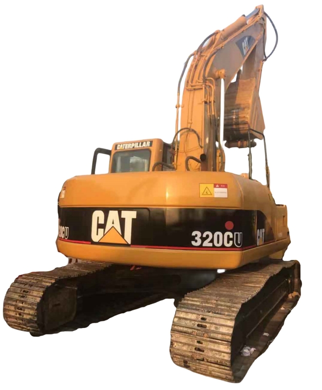 Caterpillar バイト時間も短くて 0.8m3 のバケツ容量で 320CU の古用掘削機