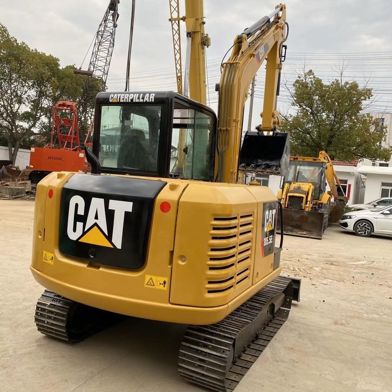 良い状態 CAT 305.5E2 中古用掘削機 47kw 電力と低労働時間