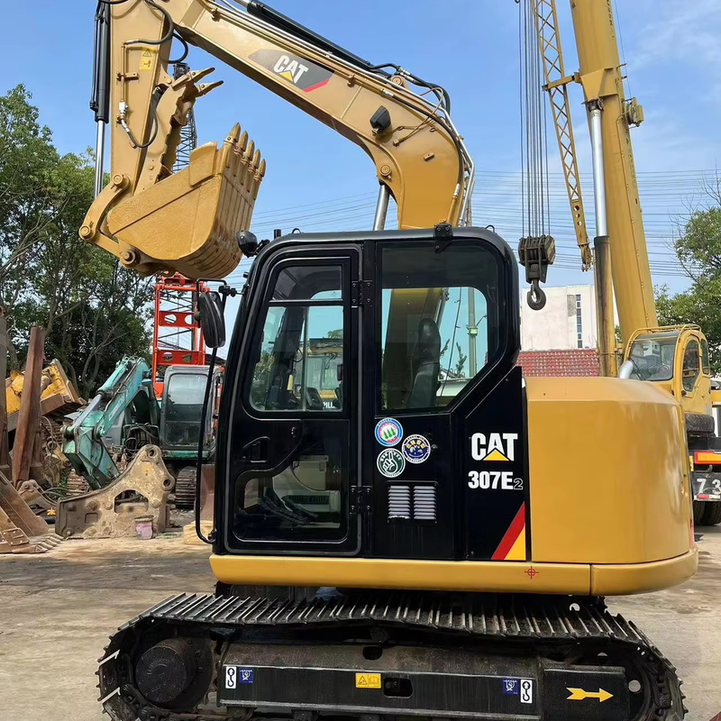 良い状態で使用されている CAT 307E2 輪掘削機 20000 KG 機械 重量 クローラーマシン