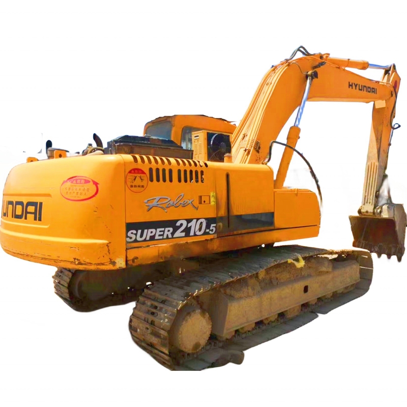 20トンのハインダイ210-5掘削機 ハインダイエンジンの二手クローラー掘削機